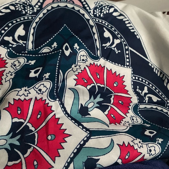 SHEIN CURVE PAISLEY & ATEC PATTERN OFF THE SHOULDER DRESS SZ 4X MULTICOLORS NWOT - Picture 3 of 7